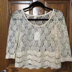 Urban Outfitters Lace Top